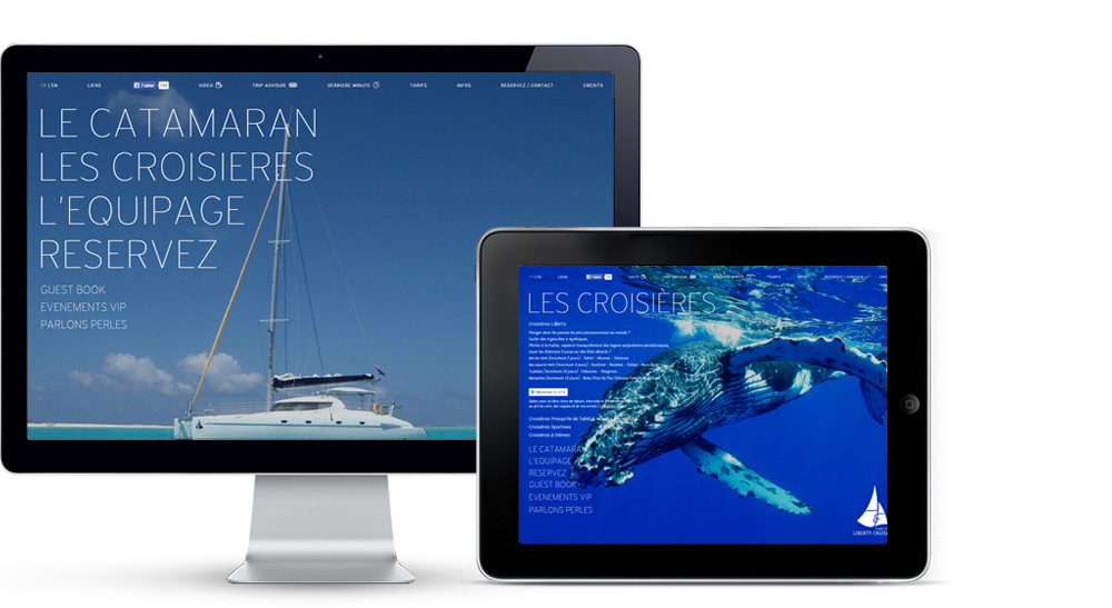 Tahiti Liberty Cruise Site internet